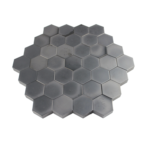 Vehicle Armour Plate - Showing Impact Point